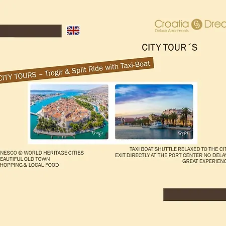 Sunshine Deluxe 80m2 With Pool, 50 M2 Garden Lounge And Outdoor Space Apartmán Trogir