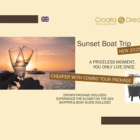 Appartement Sunshine Deluxe 80m2 With Pool, 50 M2 Garden Lounge And Outdoor Space Trogir